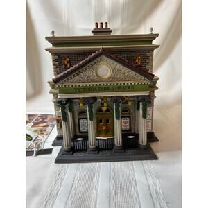 Dept 56 VICTORIA PARK THEATRE Dickens' Victorian Christmas Special Ed #58735